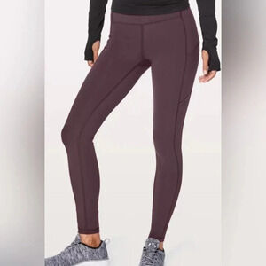 Lululemon Speed Tight Sz 4 Full on Luxtreme